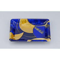 シーピー化成 刺身容器 SF冴盛18-13F 和月紺本体 027821853A905 1ケース(1200個(50個×24))（直送品）