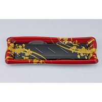 シーピー化成 寿司容器 SF瀬戸波16 綾糸赤本体 027861600A815 1ケース(800個(50個×16))（直送品）