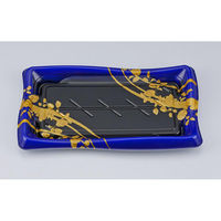 シーピー化成 寿司容器 SF瀬戸波25 綾糸青本体 027862500A805 1ケース(600個(50個×12))（直送品）