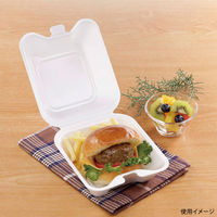 シーピー化成 弁当容器 VK-632 無地 0300632000150 1ケース(400個(50個×8))（直送品）