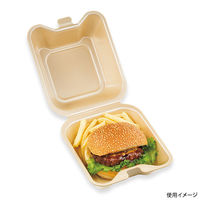 シーピー化成 弁当容器 VK-632 キャメル 0300632001420 1ケース(400個(50個×8))（直送品）