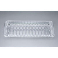 シーピー化成 透明トレー COPN-CS12-25 0441912250000 1ケース(800個(100個×8))（直送品）