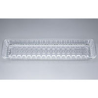 シーピー化成 透明トレー COPN-CW10-25 0442310250000 1ケース(600個(100個×6))（直送品）