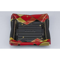 シーピー化成 どんぶり容器 BF華丼40 菱絵赤本体(N) 074714000B135 1ケース(1200個(50個×24))（直送品）