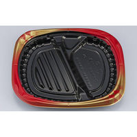 シーピー化成 弁当容器 CBFまろん8-2 ゴルトBR本体 0A0210802B095 1ケース(400個(50個×8))（直送品）