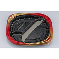 シーピー化成 弁当容器 CBFまろん8S-1 ゴルトBR本体 0A0210851B095 1ケース(600個(50個×12))（直送品）