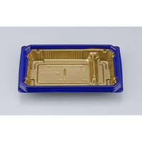 シーピー化成 どんぶり容器 CBFN御重93-1浅 昇箔紺本体 0A1029321A845 1ケース(800個(50個×16))（直送品）