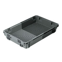 三甲 SNばんじゅうP-T3 ライトグレー/グレー 102254 1ケース(10個)（直送品）