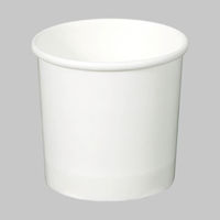 菓子容器 アイスカップ120(白) 187861 1ケース(1500個(30個×50))（直送品）