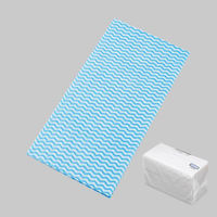 カウンタークロス(BLUE)薄手 ポリ包装Eタイプ 188889 1ケース(900個(100個×9))（直送品）