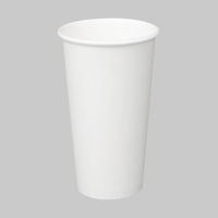 紙コップ 12オンス厚紙カップ(白) 192488 1ケース(1000個(50個×20))（直送品）