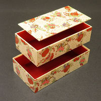 アライ 折箱 LB-N2L 長折2段重(大) 鼓 20001094 1ケース(144個(6個×24))（直送品）