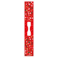 ヤマニパッケージ 贈答用飾り 20-2177X デコ帯 メリークリスマス 1袋(100個)（直送品）