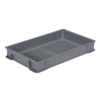 三甲 コンテナ ばんじゅうP-S3 ライトグレー 202207 1ケース(10個)（直送品）