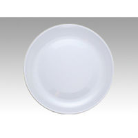 ニシキ 刺身容器 丸皿 D-40 白 2100400250 1袋(10個)（直送品）