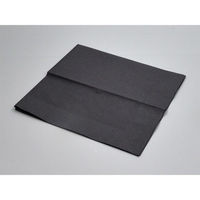 オリエンタル紙業 8ツ折ナフキン カラーナプキン 8折2プライ LUC-28 ブラック 304747 1ケース(2000個(50個×40))（直送品）