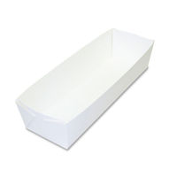 京王 紙トレー EC4 (白無地) 30921681040 1ケース(750個(50個×15))（直送品）