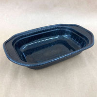 東罐興業 弁当容器 PDC-400KCR ブラック 31351001 1ケース(800個)（直送品）