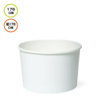 東罐興業 大型紙容器 CO-2L 白無地 大袋入り 31-701-026 1ケース(300個)（直送品）