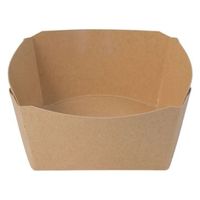 東罐興業 惣菜容器 K-M 正方形トレー クラフト 31931454 1ケース(600個(50個×12))（直送品）