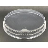 東罐興業 FC-380PET-F 透明PPドーム蓋(口径小) 32-521-029 1ケース(1600個(50個×32))（直送品）