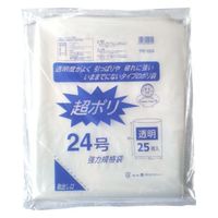 リュウグウ ローデンポリ袋 超ポリ03-24号 3310324 1ケース(600個(25個×24))（直送品）
