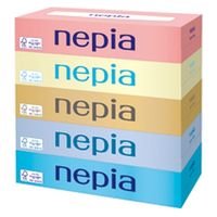 王子ネピア ティッシュペーパー ネピア ティシュ 150W 5P 381946 1ケース(12個)（直送品）
