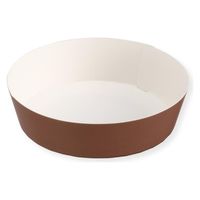 天満紙器 ケーキカップ PC505 ラウンドココット(ココア) 3850224 1ケース(1000個(100個×10))（直送品）