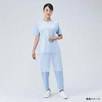 メディテックジャパン 使い捨てエプロン ネオソフトPEエプロン ホワイト 4754200000 1ケース(1000個(50個×20))（直送品）