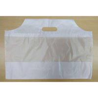 リュウグウ ポリ手提げ サイドバッグ洋型無地 小 4900200 1ケース(500個(100個×5))（直送品）