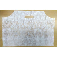 リュウグウ ポリ手提げ サイドバッグ洋-1ブーケ 中 4901200 1ケース(500個(100個×5))（直送品）