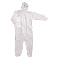 川西工業 ディスポ白衣 7016 不織布つなぎ服 SMS(撥水透湿タイプ)LL 4906554701645 1ケース(30個)（直送品）