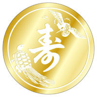 カミイソ産商 ラベル J-495 寿 51110495 1袋(500個)（直送品）