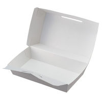 クラウンパッケージ デリボックス SC-13 白無地 654586 1ケース(200個(50個×4))（直送品）