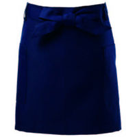 サンユニフォーム ショートエプロン(ネイビー)F 701-S713-3 1点（直送品）