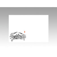 カミイソ産商 テーブルマット 尺3寸 No.102 かに 71000102 1袋(100個)（直送品）