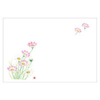 カミイソ産商 テーブルマット 尺3寸 No.412 コスモス 72000412 1袋(100個)（直送品）