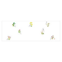 カミイソ産商 テーブルマット おてもとマット No.3316 秋野の花 77003316 1袋(100個)（直送品）