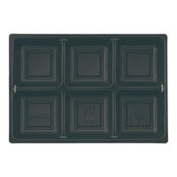 PLA80551B 植物性プラスチックトレー 80-55-1 PLA-HG 黒(本州/四国) 8HO11-B18（直送品）