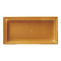 アヅミ産業 H70102G 冷凍レンジカップ 7.0寸用 1/2 金 8HO11-H70102G 1ケース(1200個(100個×12))（直送品）