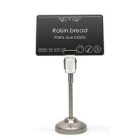 EVOLIS 陳列備品 金属製ビュッフェ用ロングスタンド10cm 5個入 AC000014 1点（直送品）