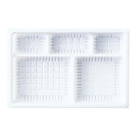 アヅミ産業 AP-90-60B (白) AP9060WH-B 1ケース(300個(50個×6))（直送品）