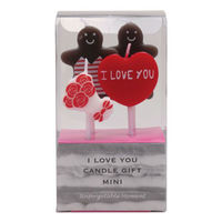 カメヤマ 贈答用飾り アイラブユーキャンドルギフトミニ B5535-00-20 1ケース(40個(10個×4))（直送品）
