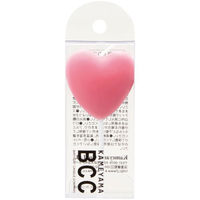 カメヤマ 贈答用飾り アルファベットキャンドルパステル ハート ピンク B7510-07-27PK 1ケース(120個(10個×12))（直送品）