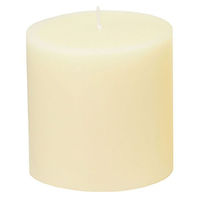 カメヤマ キャンドル スートフリーピラーS CG002-00-00IV 1ケース(24個(6個×4))（直送品）