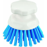 山崎産業 HG ハンドブラシ丸型BL CL614-000X-MB-BL 1ケース(10個)（直送品）