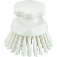 山崎産業 HG ハンドブラシ丸型W CL614-000X-MB-W 1ケース(10個)（直送品）