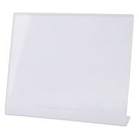 クルーズ POPスタンド L型サインンホルダー片面用Lサイズ横 CR68401 1ケース(72個)（直送品）