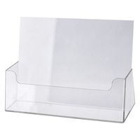 クルーズ アクリル什器 アクリルカタログケース A4横 1段 CRC8101 1点（直送品）