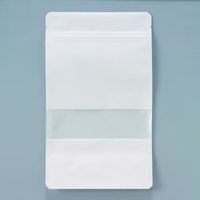 ベリーパック チャック付袋 CWT-1～3 クラフト袋窓抜チャック付 白